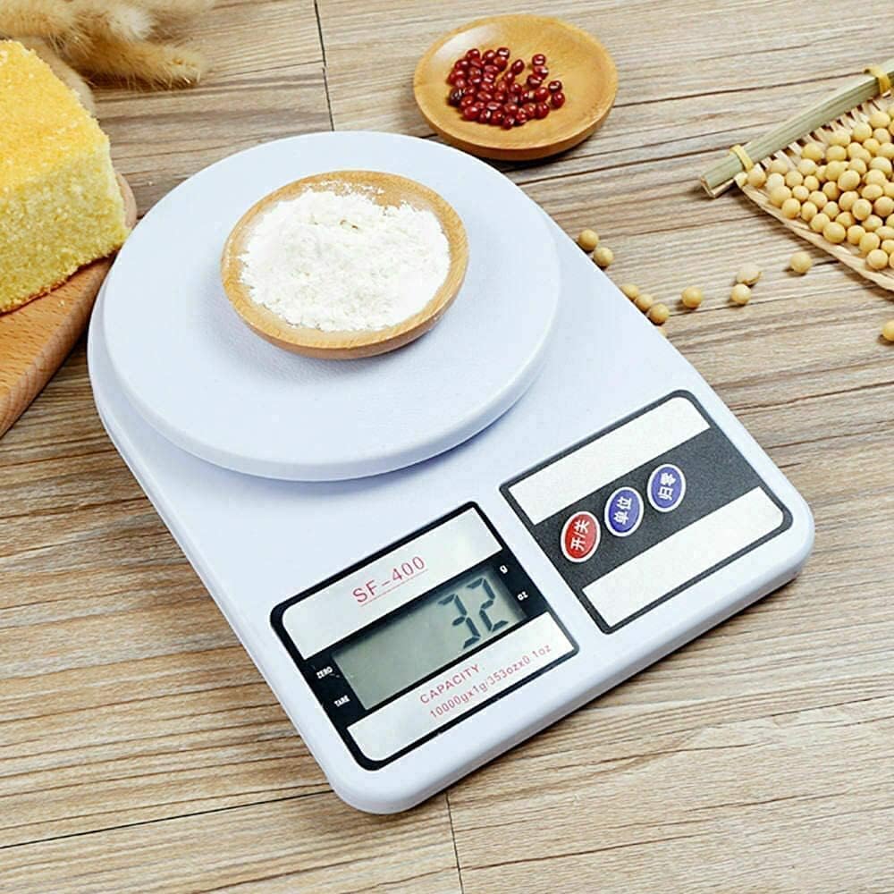 Alternative view of Dijital Mutfak Tartısı 10 kg / 1g Hassasiyet | Dara Özellikli, 5 Birim Destekli Elektronik Mutfak Terazisi | Otomatik Kapanma | Aşırı Yük Uyarılı | A++ Enerji Sınıfı