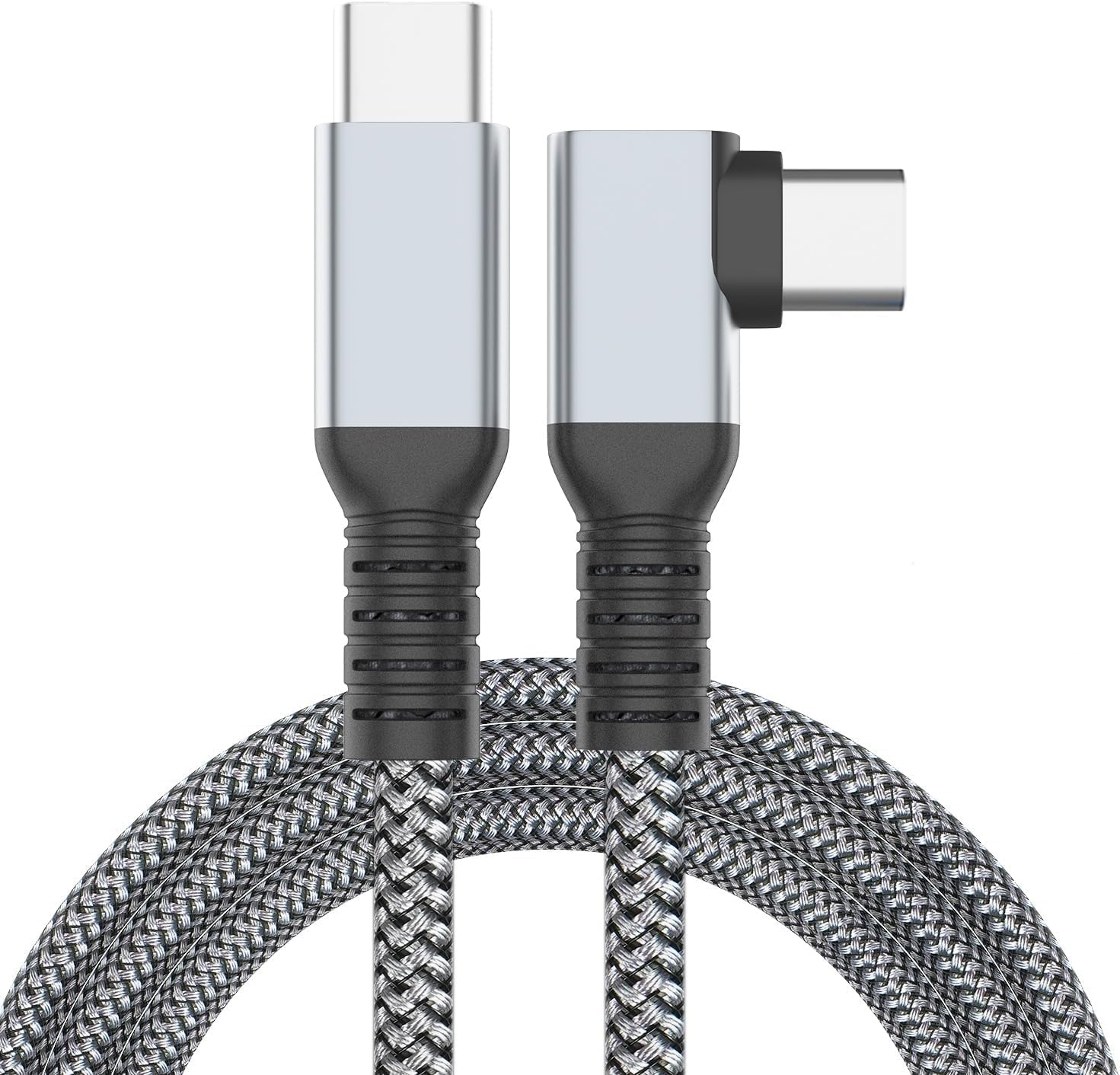 Alternative view of VR-C Oculus Quest ile Uyumlu VR5 Link Kablosu 5 M, 5Gbps USB 3.2 Gen 1 Hızlı Veri Aktarımı, Hızlı Şarj Usb-C, Quest 2 Uyumlu (Type C to Type C) Kablo; Sanal Gerçeklik Gözlüğü Uyumlu