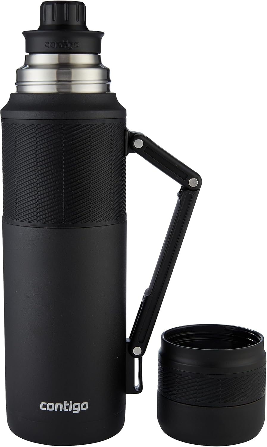 Alternative view of Thermal Bardaklı Çelik Termos 1.2L Siyah