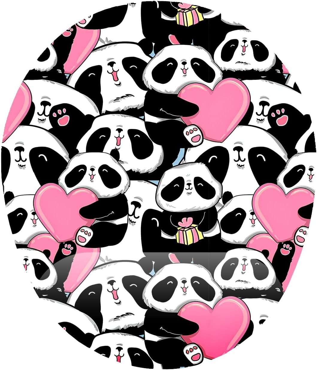 Panda Desenli Bilek Destekli Mouse Pad