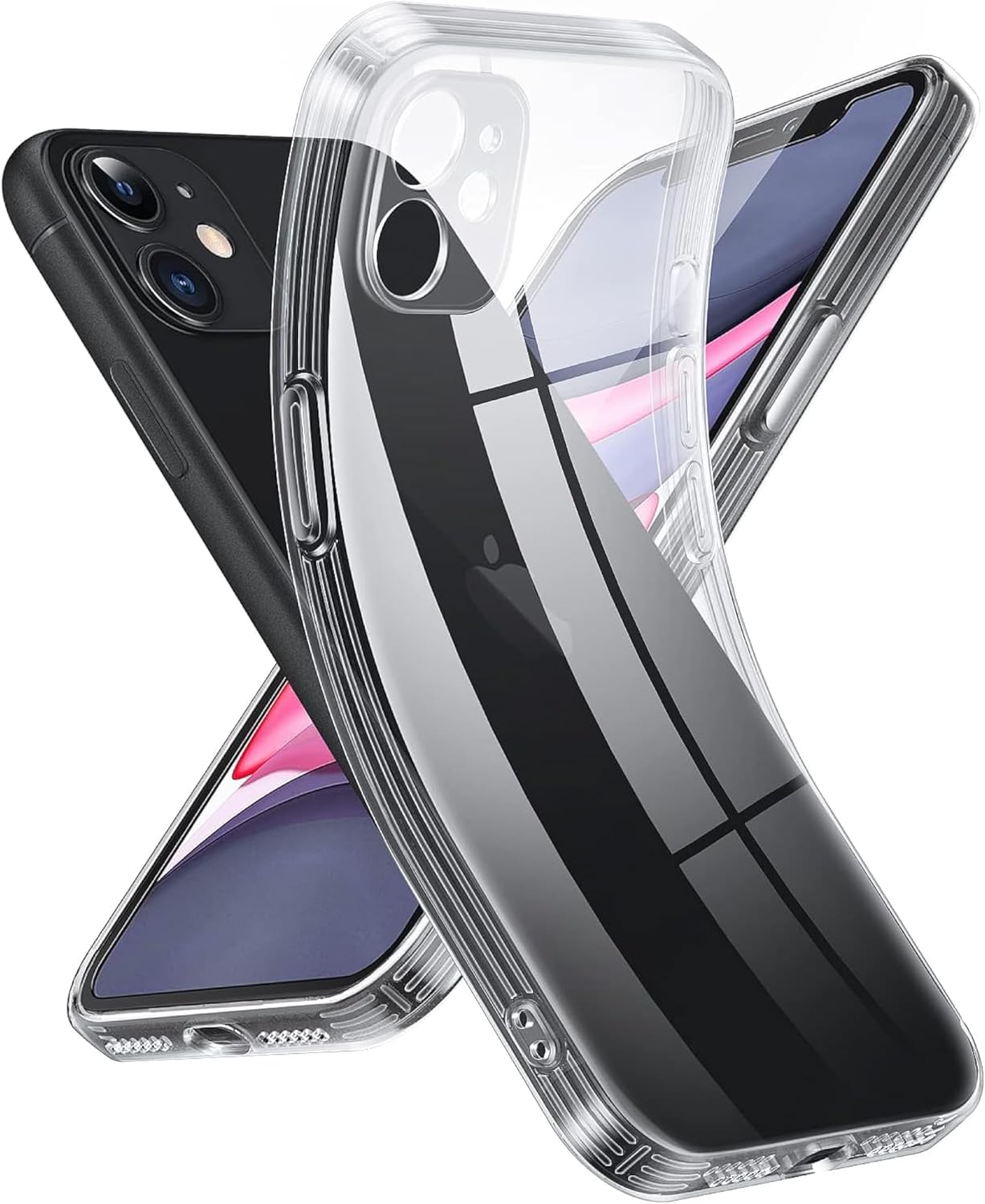 Alternative view of Apple İPhone 11 Kamera Korumalı Şeffaf Silikon Kılıf