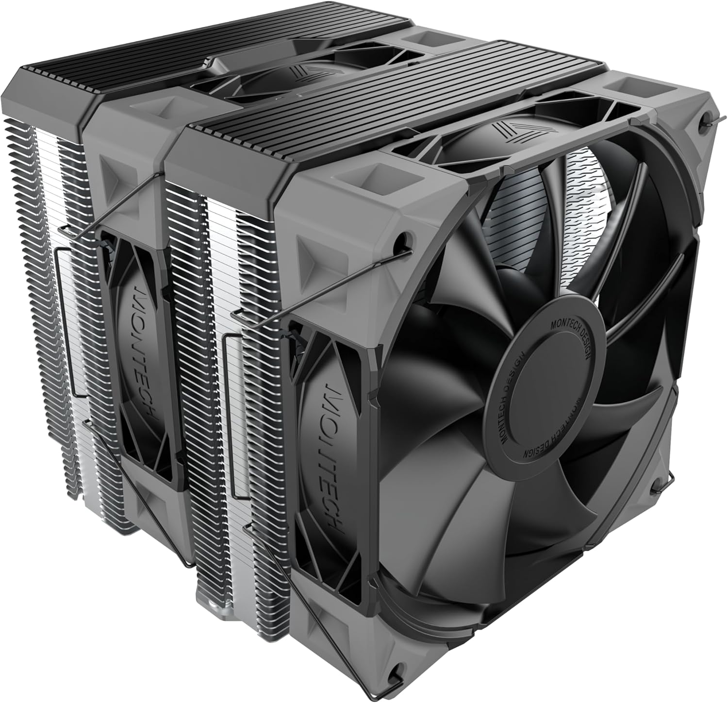 NX600 6 Isı Borulu ve Premium Üst Kapaklı Çift Kule CPU Hava Soğutucu | 28mm E28 PWM Premium Fan | Lehimli Bakır Taban | Üstün Isı Dağılımı | Tüm Intel ve AMD Soket Desteği | Siyah