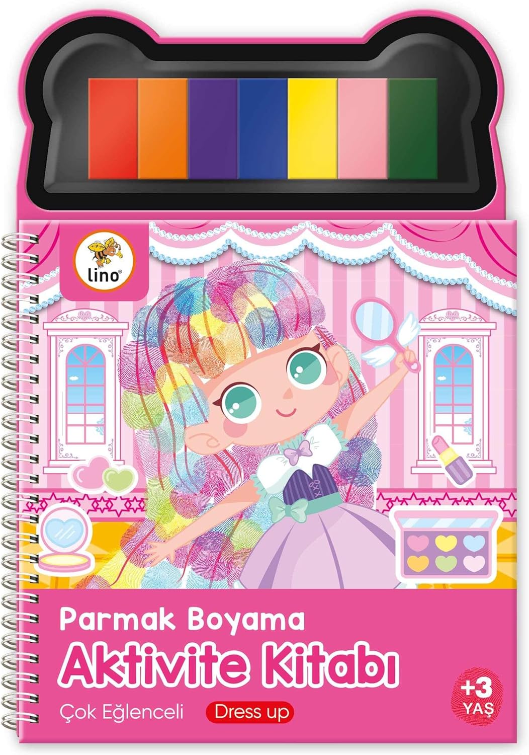 Lino Parmak Boyama Aktivite Kitabı Dress Up