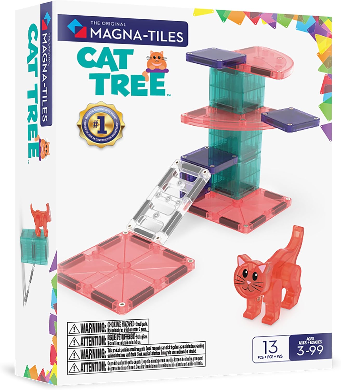 MAGNATILES Cat Tree 13 Parça