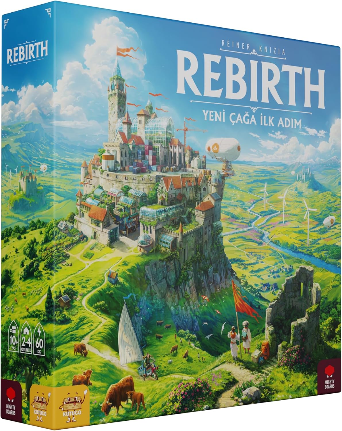 Rebirth: Yeni Çağa İlk Adım - Kutu Oyunu, Türkçe Baskı - Görsel 2