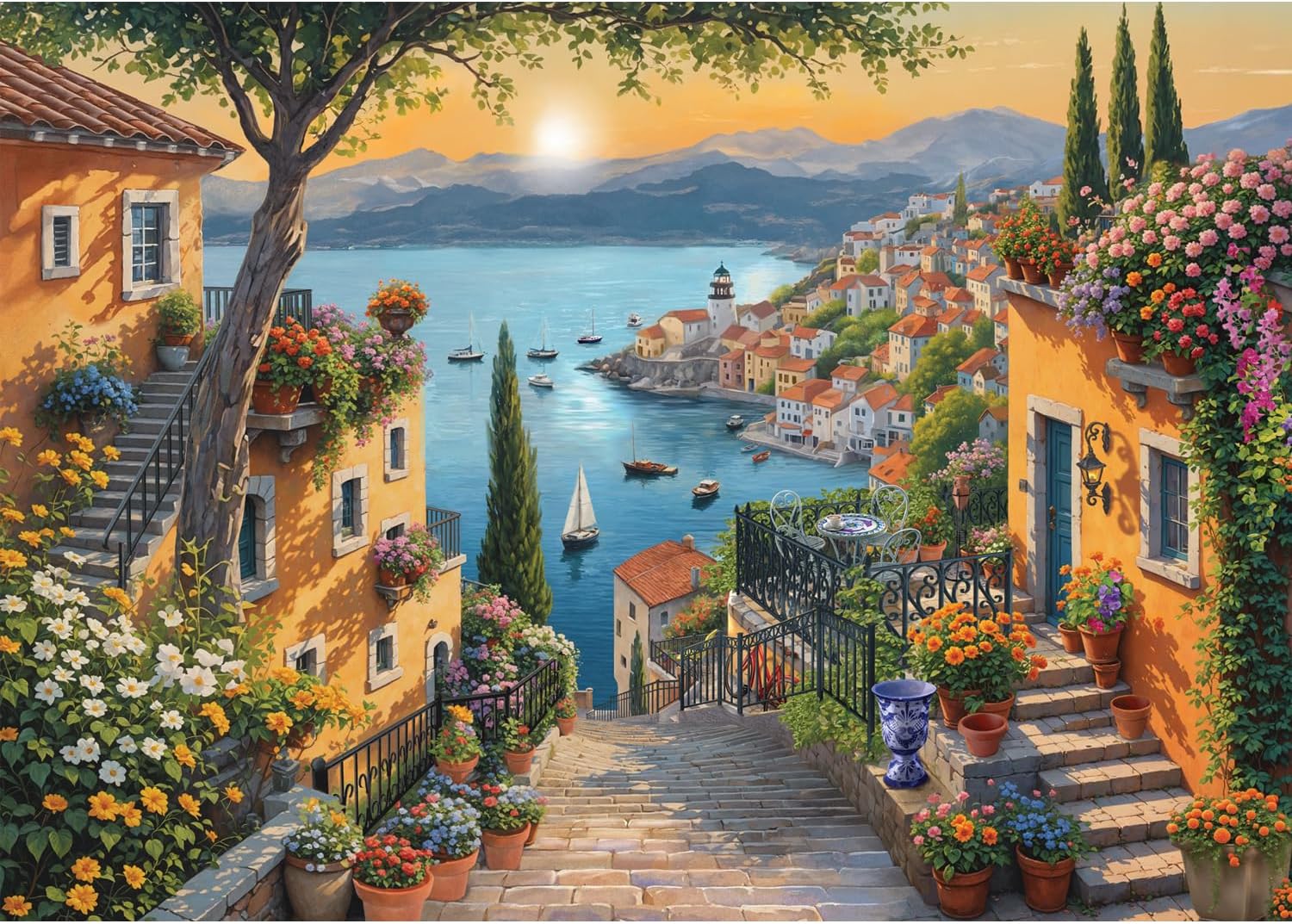 Alternative view of Puzzle - Limana Doğru,700 Parça Puzzle, #2706