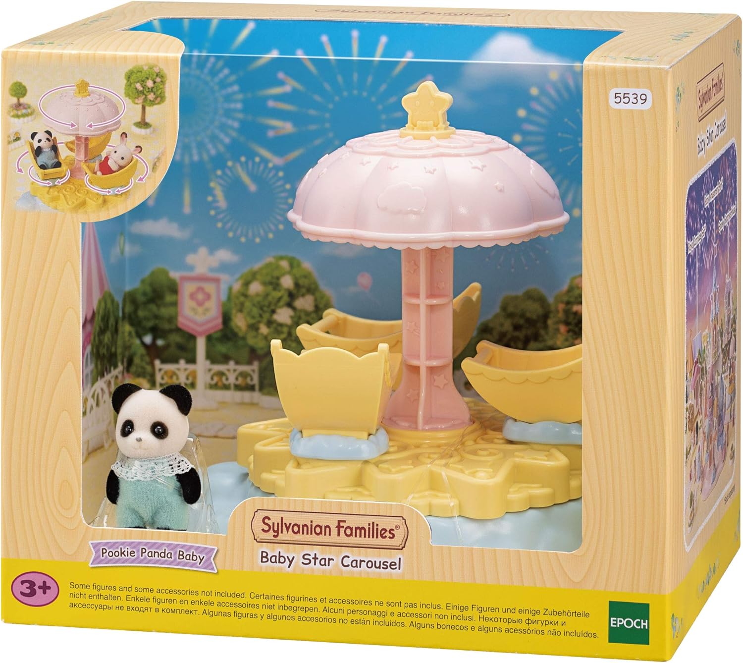 Sylvanian Families Bebek Yıldızlı Atlıkarınca - Playset 5539