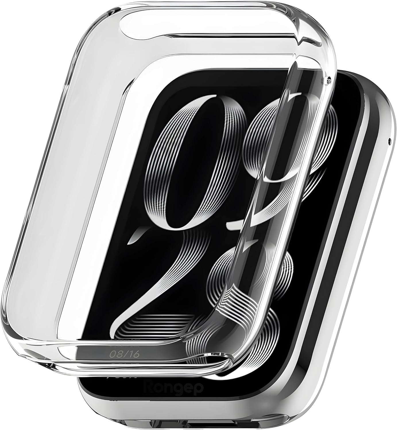 [Soft-Case] Xiaomi Mi Band Pro Ailesi ile Uyumlu Ekran Koruyucu Kılıfı Yumuşak TPU Kılıfı Dokunma ve Netliği Etkilemeyen Darbeye Dayanıklı Kasa Koruyucu (Şeffaf, Xiaomi Mi Band 8 Pro)