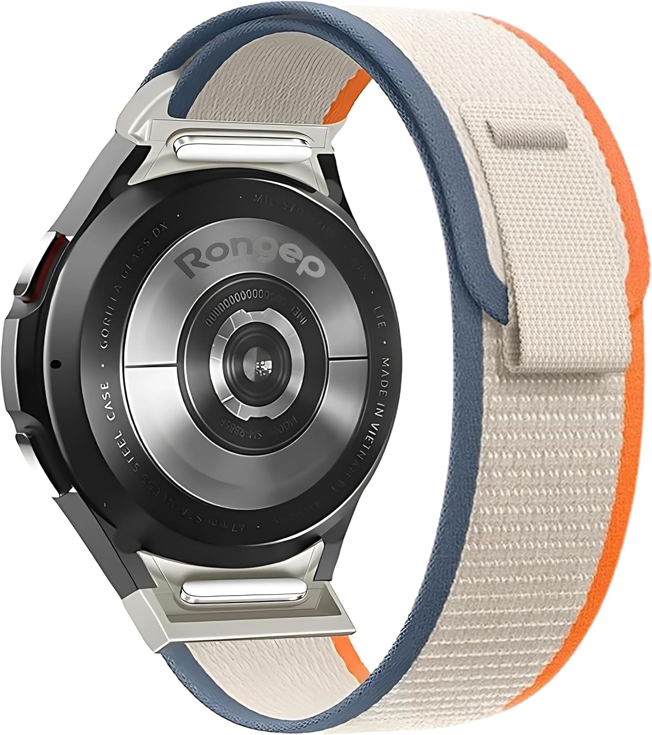 ile Uyumlu Yeni Nesil Bağlantı Travel Loop 20mm Kordon Galaxy Watch 7/6/5/4 Serisi için Galaxy Watch 7 Kordon (40mm/44mm) Watch 6/4 Classic (47/43/42mm) Watch 5 Pro Uyumlu - Görsel 3