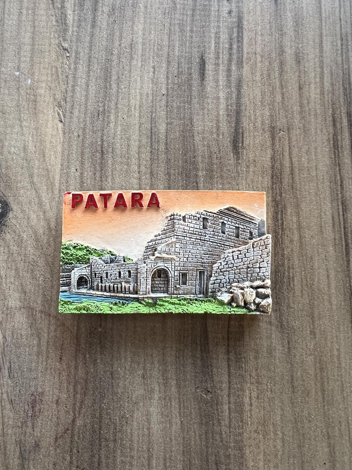 Manyetik Şehir Mıknatısı, Antik Kent Temalı Dekoratif Buzdolabı Süsü